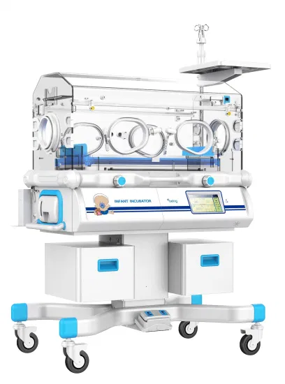 Incubatrice neonatale per neonati con touch screen